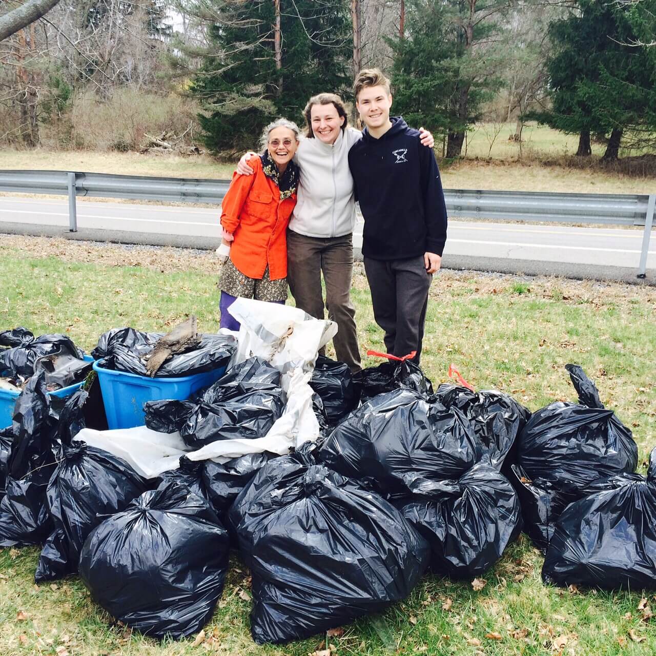 Litter Clean-up at Salamander Creek